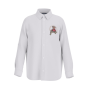 Guess Bear Детска риза за момче OXFORD White