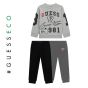 Guess Детски спортен комплект за момче 2 части  LIGHT STONE & BLACK