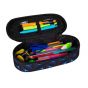 Coolpack Ученически объл несесер CAMPUS Badges B`Black