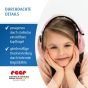 Reer  Детски антифон капсули SilentGuard Kids, Розови
