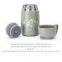 Nuvita Контейнер за храна 4475 620мл, Sage Green