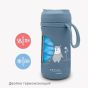 Nuvita Детски термос със сламка 500 мл, Powder Blue