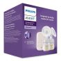 Philips AVENT Двойна електрическа помпа Natural Motion Advanced SCF39531 с 2 бр. полипропиленови шишета 125 мл с биберон Natural Response 0м+, 5 бр. торбички за кърма и 4 бр. подплънки