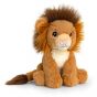 Лъв, екологична плюшена играчка от серията Keeleco, 18 см., Keel Toys