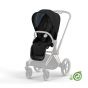 Cybex Тапицерия за седалка Priam 4 и e-Priam Seat pack Lux Eco, Onyx Black