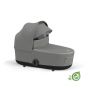 Cybex Кош за новородено Mios 3 Lux New Generation Eco, Pearl Grey