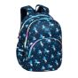 Coolpack Ученическа раница Rider - Blue unicorn