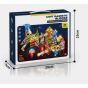 Детски магнитен конструктор Rotor със светлини и 69 части PAT48840