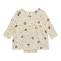 Guess Бебешка рокля WHITE GOLDEN BROWN