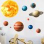 Sipo Детски стикер за стена за детска стая - Планети Слънчева система PAT38466