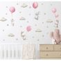 Sipo Детски стикер за стена за бебешка ста- Зайчета Балони PAT38461
