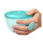 Комплект купички за хранене Skip Hop – 2 броя, сиво/тюркоаз