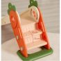 Sonne Детска пързалка Carot в оранжев цвят и затворени стълби 