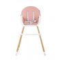 Chipolino детски стол за хранене 2в1 "Rio", розов божур