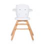 Chipolino Детски въртящ се стол за хранене 360°, 3в1, "Рото", бяло