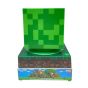 Minecraft 3D лампа с будилник