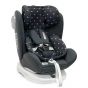 Lorelli Детско столче за кола Lusso SPS Isofix, Black Crowns 0-36 кг.