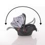 Lorelli Детско столче за кола с покривало Pluto,  Dark Grey - 0-13 кг.