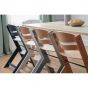KinderKraft Детско столче за хранене 3в1 ENOCK, Дървено/сиви крака
