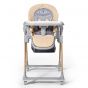 Детско столче за хранене/шезлонг 2в1, KinderKraft LASTREE, дървесно