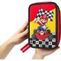 Super Mario Ученически несесер Mariokart Red със съдържание и 3 отделения