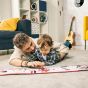 TINY LOVE  Мека двулицева текстилна книжка-обиколник Double-sided First Book от серията Tiny Rockers, 0м+