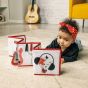 TINY LOVE  Мека двулицева текстилна книжка-обиколник Double-sided First Book от серията Tiny Rockers, 0м+
