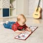 TINY LOVE  Мека двулицева текстилна книжка-обиколник Double-sided First Book от серията Tiny Rockers, 0м+
