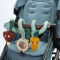 Tiny Love Мека и гъвкава спирала за количка или бебешка кошара Spiral Stroller от Еко серията Garden of Adventures, 0м+
