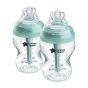 Tommee Tippee ШИШЕ ЗА ХРАНЕНЕ ANTI-COLIC+ САМОСТЕРИЛИЗИРАЩО 260 ml (2 бр.оп.) 0м+