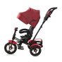 Lorelli Детска триколка NEO /Въздушни гуми, Red & Black Luxe
