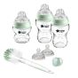 Tommee Tippee КОМПЛЕКТ ЗА НОВОРОДЕНО СТЪКЛО САМОСТЕРИЛИЗИРАЩО + ЧЕТКА ЗА ШИШЕТА 