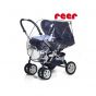Универсален дъждобран за детска количка Reer 72049, 3в1