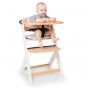 Столче за хранене KinderKraft ENOCK с възглавница, Сиво