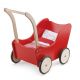 Детска дървена количка за кукли New classic toys-червен