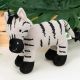 Jungle Текстилна играчка 21см Zebra