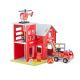 Голяма дървена пожарна станция New Classic Toys