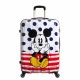American Tourister Детски куфар за път 75см Disney Legends Mickey Сини точки