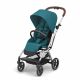 Cybex Бебешка количка Eezy S Twist + 2 черно шаси Navy Blue