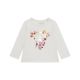 Guess Бебешка блуза с дълъг ръкав Flowers White