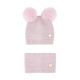 Guess Комплект шал и шапка BALLET PINK