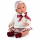 Кукла Лея с червена панделка и помпон, Asi dolls