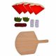 Детски дървен готварски комплект - паста, Classic World