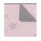 Petit Praia Бебешко одеяло 100x75см - Pink Etoile