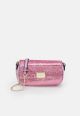 Guess розова детска чанта с пайети и метално лого Marlie