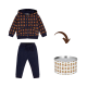 Guess Спортен унисекс комплект 2 части GRIZZLY BEAR MULTI