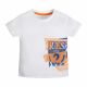 Бебешка тениска за момче Smart Guess Pure White