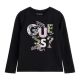 Guess Детска блуза с дълъг ръкав за момиче Mini JET BLACK 