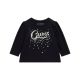 Guess Детска блуза с дълъг ръкав Star Black