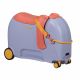 Samsonite Детски куфар Dream Rider Deluxe Слон лилав цвят